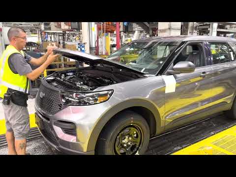 Production 2025 Ford Explorer Chicago Assembly Plant