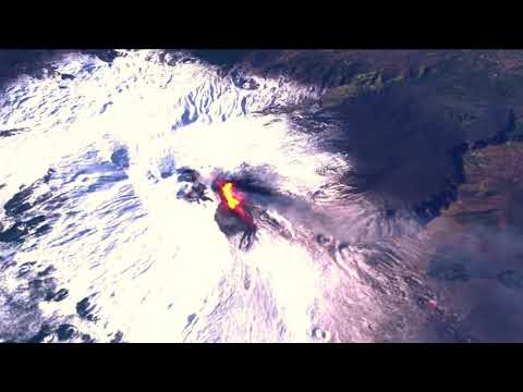 Etna volcano - 2020-12-15 through the eyes of Sentinel-2 satellite