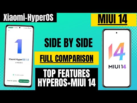 Xiaomi HyperOS vs MIUI 14 Side By Side Full Comparison, Top Features, HyperOS vs MIUI 14