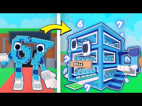 بنيت بيوت شخصيات ماب السرقة ! Steal A Brainrot