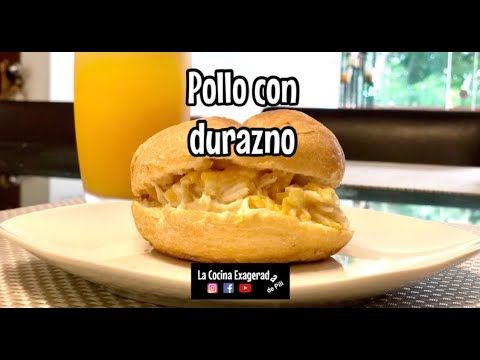 PAN CON POLLO T Y DURAZNO