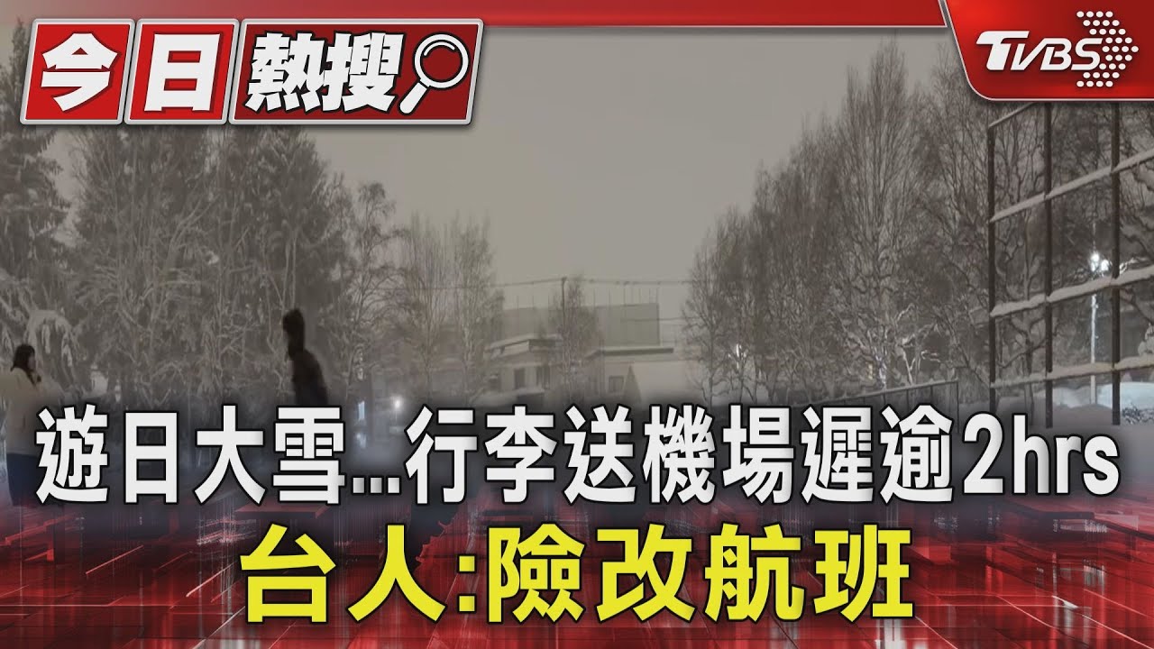 北海道雪行李延誤逾2小時!台客差點改航班 專家教自保