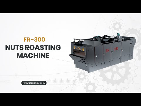 Автоматическая линия для жарки семечек и орехов FR-300