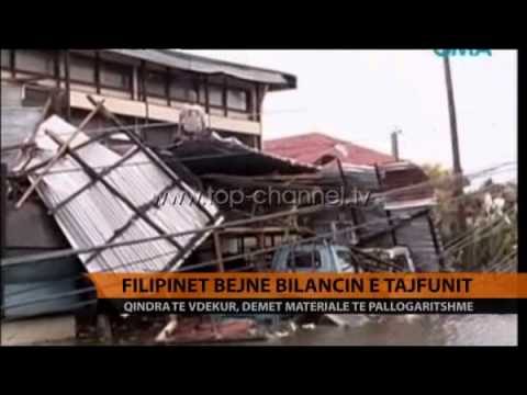 Filipine, Kryqi i Kuq: Mbi 1000 viktima nga tajfuni - Top Channel Albania - News - Lajme