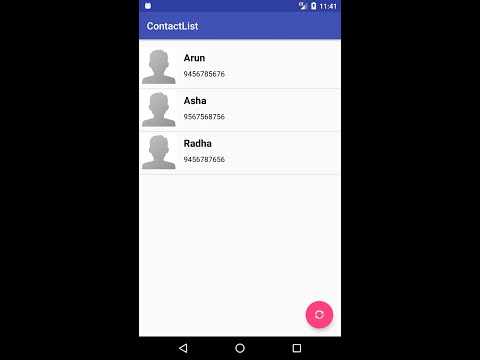 Android Content Provider Example Using Sqlite Database