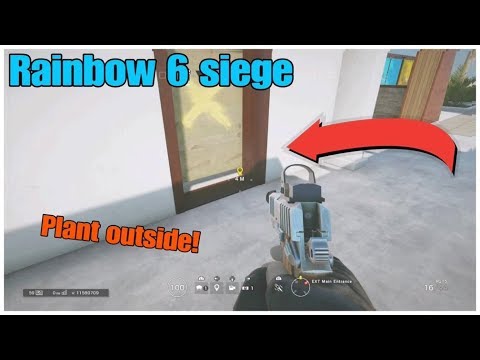 Rainbow 6 siege: plant the defuser outside the door - Glitch - coastline map