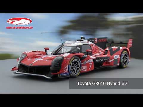 Ixo 1:18 Toyota GR010 Hybrid #7 5th 24h LeMans 2025 Toyota Gazoo