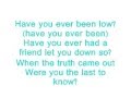 Kelly Clarkson - Low - Lyrics On Screen