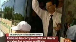 preview picture of video 'CUBA ESPAÑA. YA SON 20 LOS PRESOS POLÍTICOS CUBANOS DEPRTADOS A ESPAÑA.'
