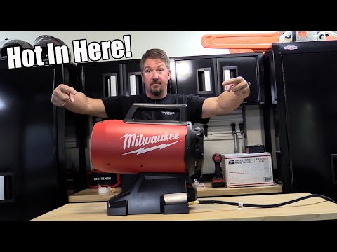Milwaukee M18 Hybrid 70,000 BTU Forced Air Propane Heater Review