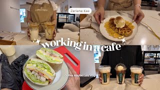 Eng) CAFE VLOG ep 46 | What it looks like working in a cafe | Coffee Maybe Philippines