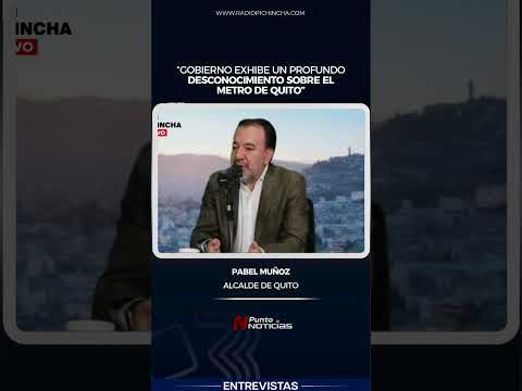 📻#Entrevistas | "Gobierno exhibe un profundo desconocimiento sobre el Metro de Quito"
