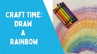 Rainbow Art Craft Activity