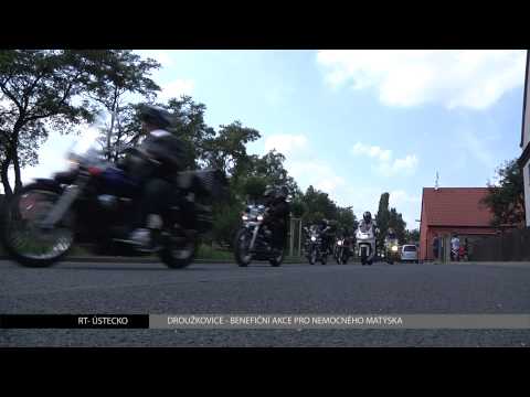 DROUŽKOVICE: Benefiční akce motorkářů a hudebníků pro nemocného Matýska