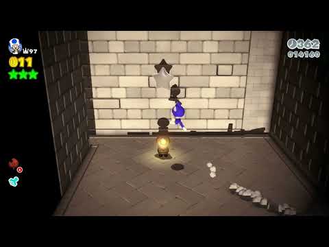 Super Mario 3D World (Switch) 2-3 100% Speedrun - Time: 41 (TWR)