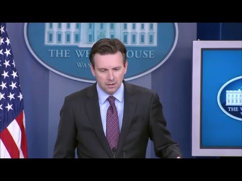 4/14/16: White House Press Briefing