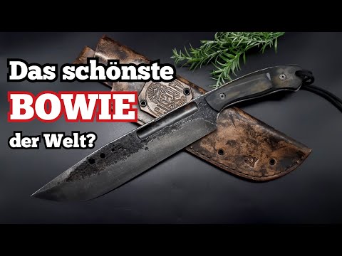 Ist dieses Bowiemesser das schönste der Welt? Rustikales und schönes Bowiemesser