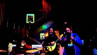 Simon Spalding, James Hendricks, and Richard Foss perform "Amelia Earheart's Last Flight"