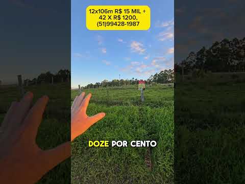 [994] CHÁCARA  SANTO ANTÔNIO DA PATRULHA 1272M²  LUZ  FIBRA ÓTICA R$ 15 MIL + R$ 1200/ MÊS #chacara