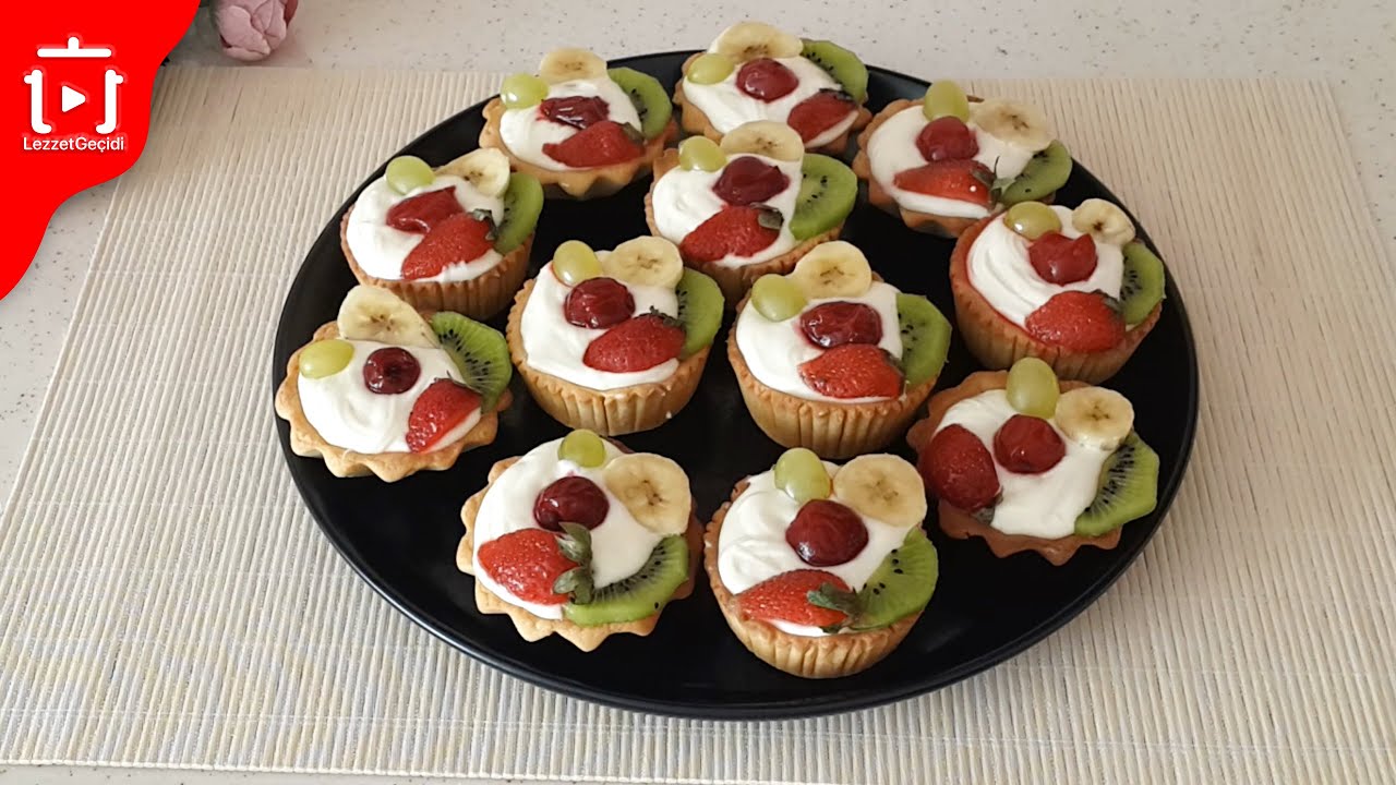 Meyveli Tartolet Tarifi, Kremalı Mini Tart Nasıl Yapılır ?