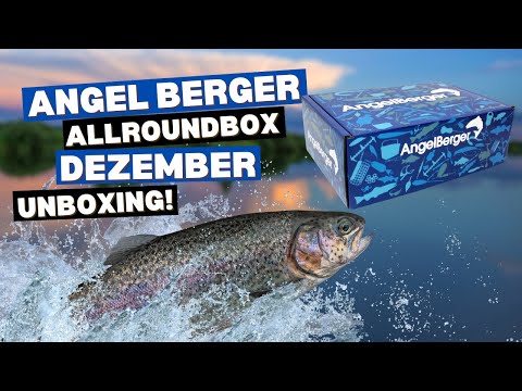 Die Angel Berger Allround Pro Monatsbox Dezember im Unboxing! Forellensee und Co.!