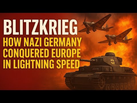 Blitzkrieg: How Nazi Germany Conquered Europe in Lightning Speed | Real WWII Footage