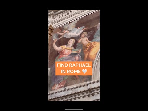 As Sibilas de Rafael na igreja de Santa Maria della Pace em Roma