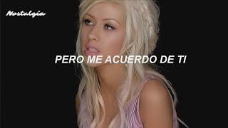 Christina Aguilera - Pero Me Acuerdo De Ti (Letra/Lyrics)