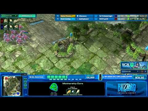 SC2L Week 2 - ROOTGaming vs Na'Vi - G3