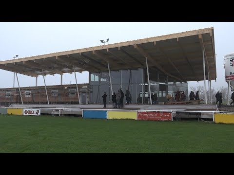 Gleichenfeier am Fußballplatz in Laxenburg