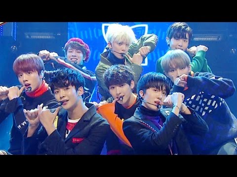 “强大”SF9  - 夸耀（夸耀）@流行的Inkigayo 20161023