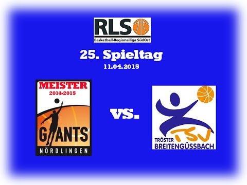 11.04.2015 Meister !! Giants - TSV Tröster Breitengüßbach