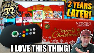Did You KNOW SNK Released A Christmas NEO GEO Arcade Stick Pro 2 Years Ago?! It Is AWESOME!