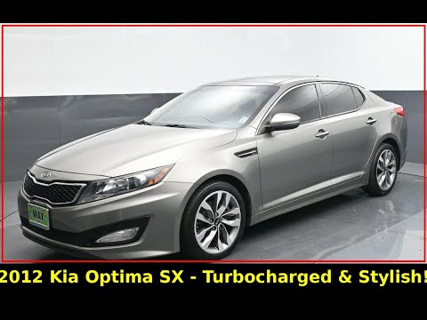 2012 Kia Optima SX - Affordable Luxury with Turbocharged Performance!