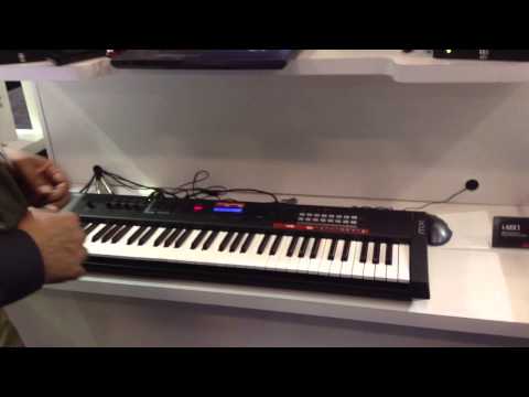 Kraft Music - Yamaha MX61 & MX49 Synthesizer Demos at NAMM 2013