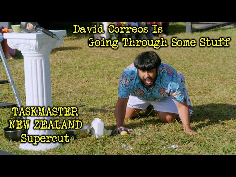 David Correos Is Really Going Through One: A TASKMASTER NEW ZEALAND Supercut (TaskmasterNZ S2)