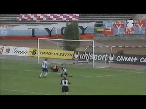 Górnik Zabrze - Groclin Dyskobolia Grodzisk Wlkp. 2:0 (16.05.1998)