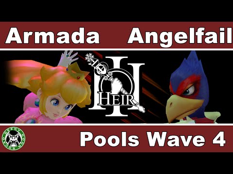 Heir 3 - [A]rmada (Peach) Vs. Angelfail (Falco) - Pools Wave D - Melee Singles