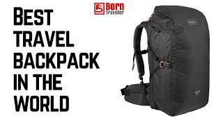 THE BEST TRAVEL BACKPACK FOR A MINIMUMLIST 2020 | FORCLAZ 40L TRAVEL 100 | DECATHLON REVIEW |