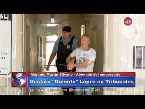 Declaró Quinoto en Tribunales