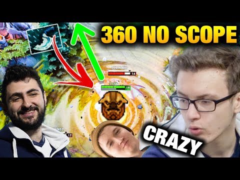 Miracle- Godlike QOP ft Matumbaman VS Gh-God 360 Earthshaker Echoslam Dota 2