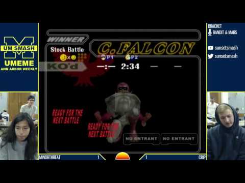 MinorThreat (Falcon) vs Crip (Jigglypuff) - UMeMe 19