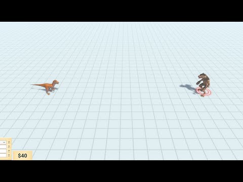 Deinonychus vs all units - Animal Revolt Battle Simulator