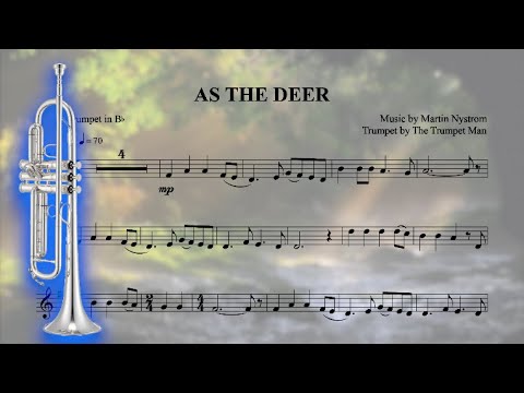 As the Deer - Bb Trumpet Sheet Music