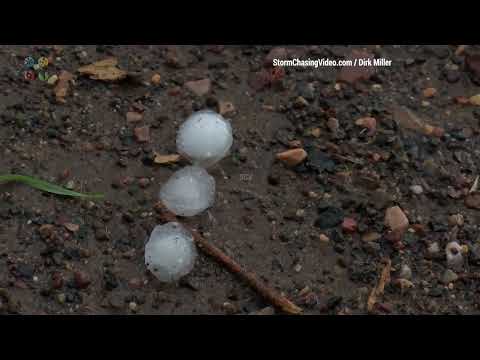 Tornado Warned Storm With Large Hail- Barron County, WI - 7/19/2023