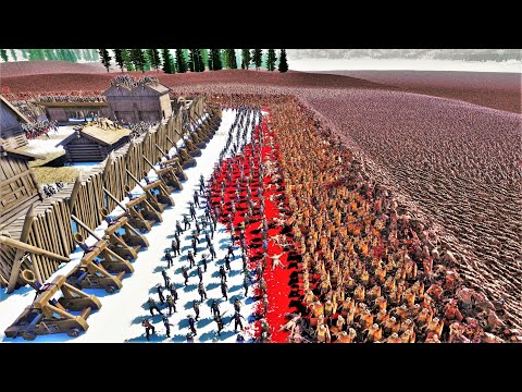 ELITE ROMAN MILITARY CAMP 1,000,000 ORCS INVASION! - Ultimate Epic Battle Simulator 2 | UEBS 2