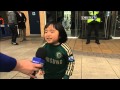 Young Chelsea fan sings Blue Is The Colour