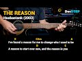 The Reason - Hoobastank (Guitar Chords Tutorial with Lyrics)
