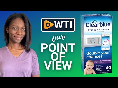Clearblue Connected Ovulation Test System featuring Bluetooth connectivity and Advanced Tests with digital results - WTI product video review