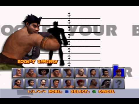 Ready 2 Rumble Boxing (N64) all characters unlocked w/alt outfits